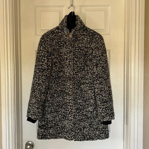 Womens JCrew 3/4 length wool coat.